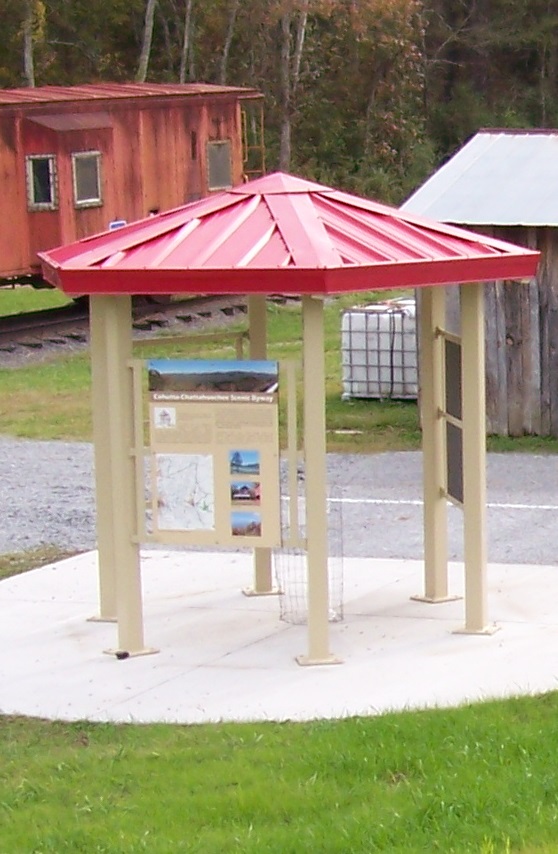 Cohutta Chattahoochee Scenic Byway Kiosk
