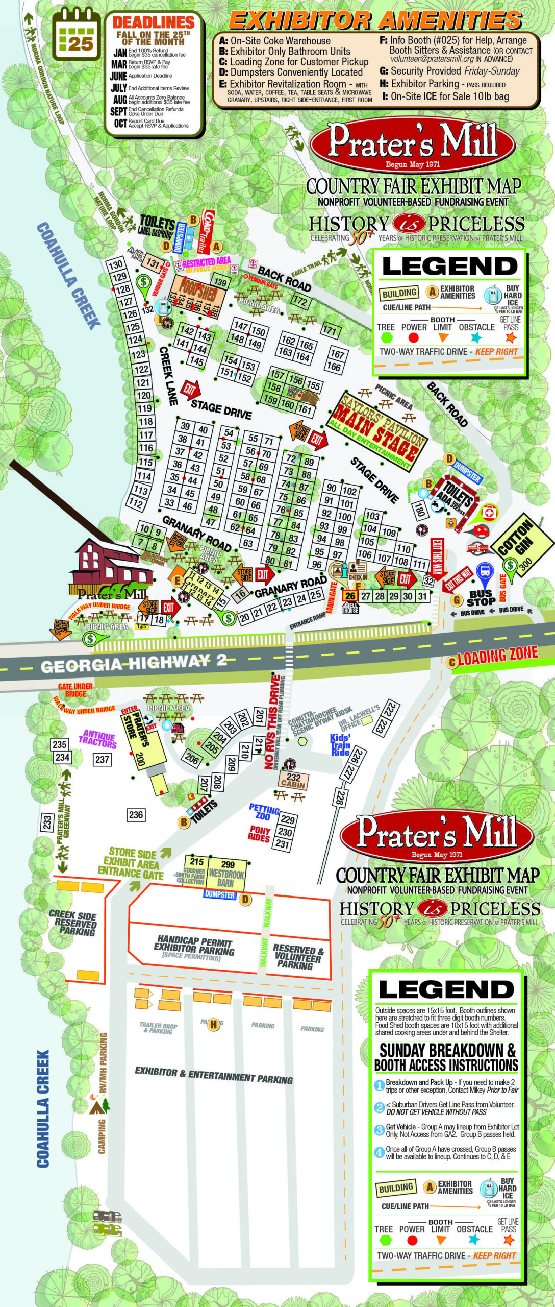 Exhibit Map